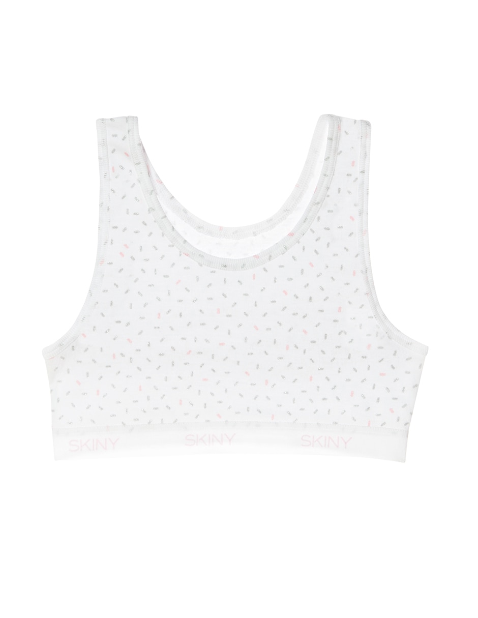 Top de algodón para niña
