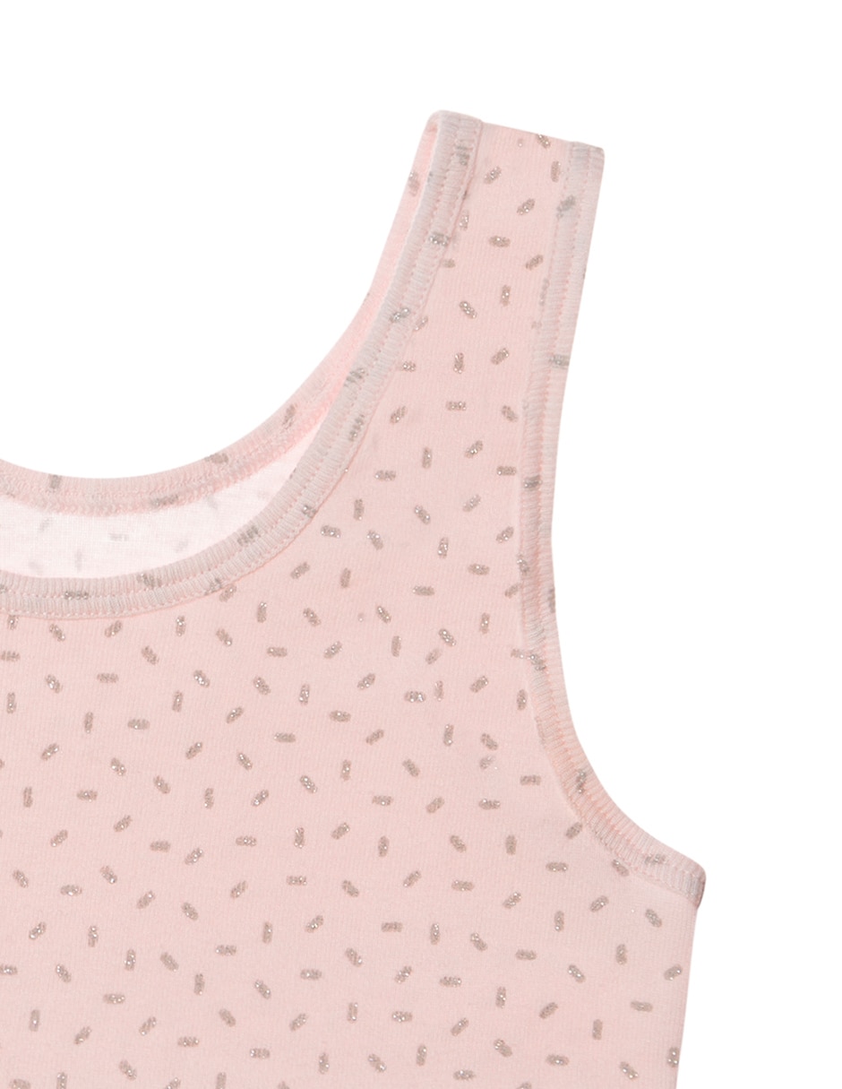 TOP SKINY TOP NATURAL COTTO, 8, BLANCO