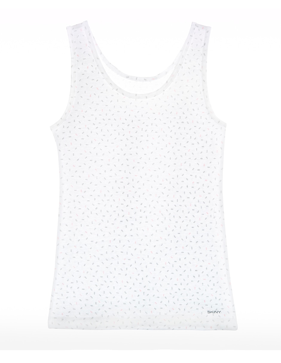 Camiseta cuello redondo para niña