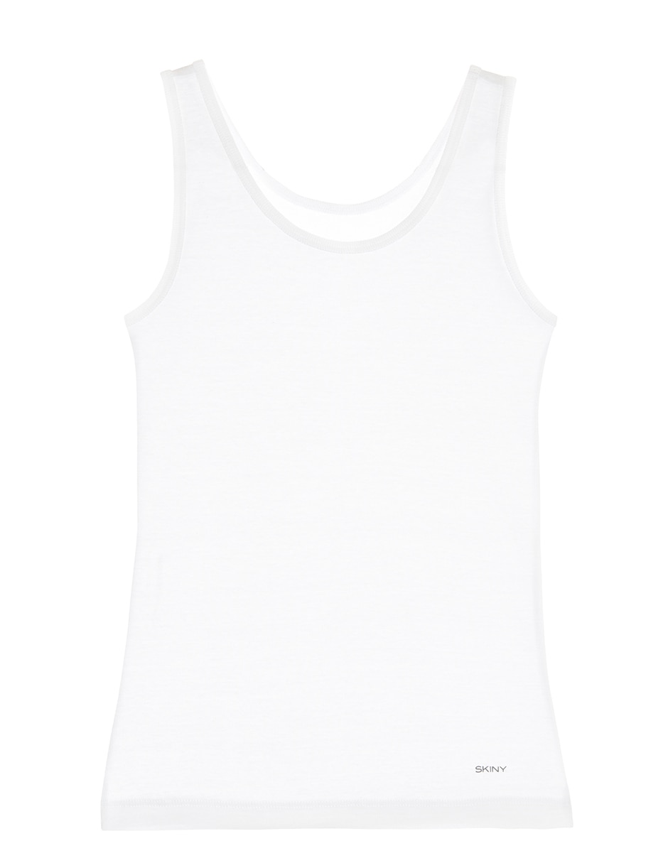 Camiseta cuello redondo para niña