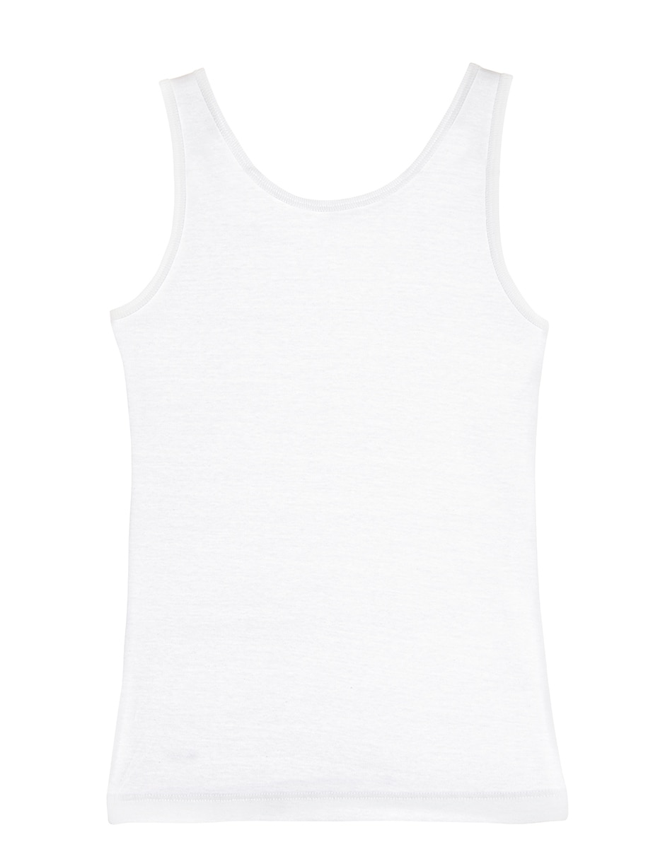 Camiseta cuello redondo para niña 2