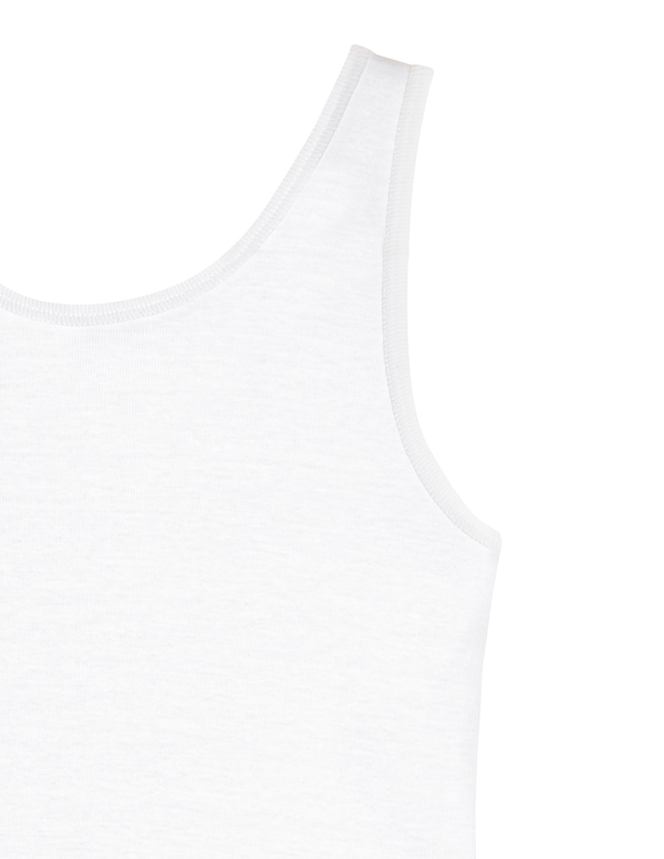 Camiseta cuello redondo para niña 4