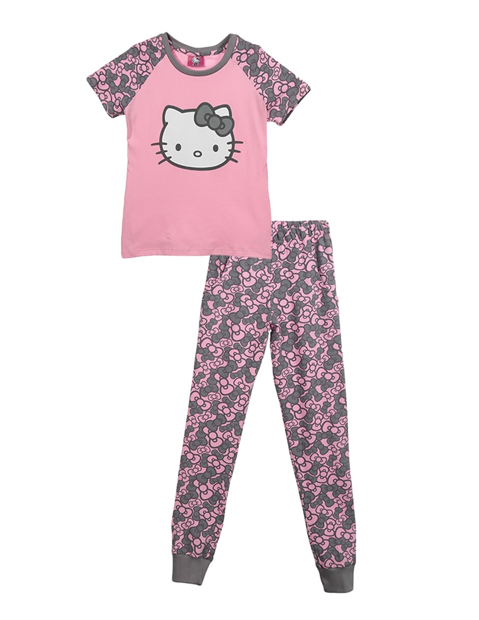 Permanecer de pié Centrar Respetuoso Pijama Hello Kitty algodón para niña | Liverpool.com.mx