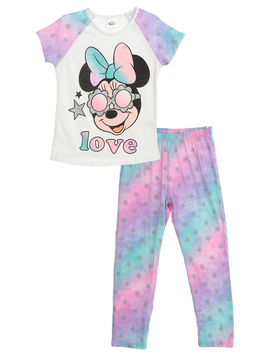 Pijama Minnie con diseño gráfico algodón para niña en Liverpool