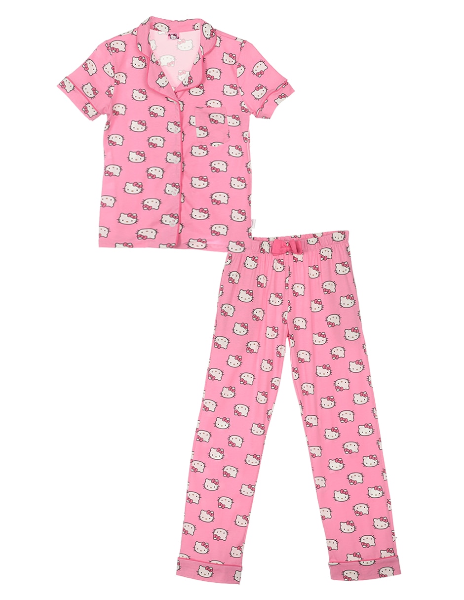 Conjunto pijama Hello para niña