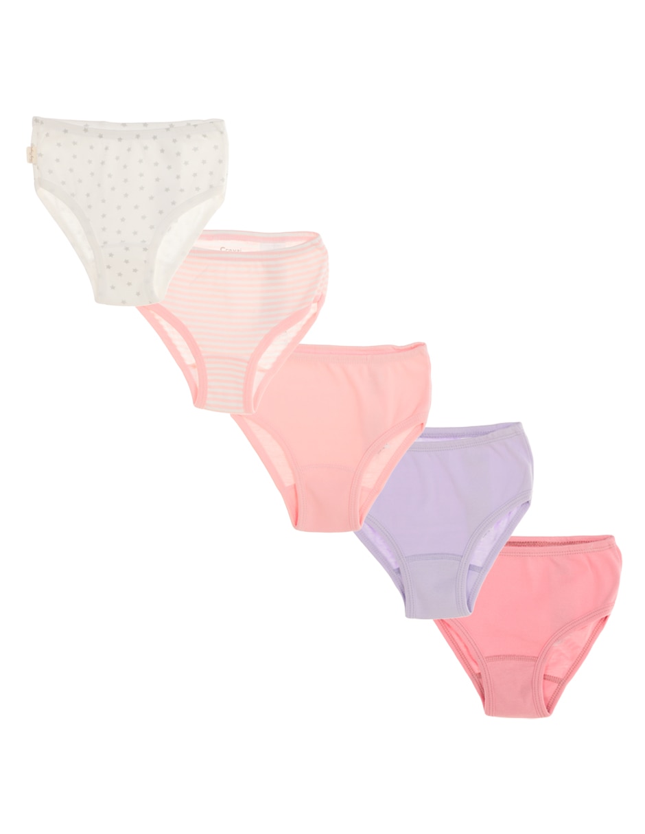 Set panty Creysi Kids de algodón para niña Set panty Creysi Kids de algodón para niña