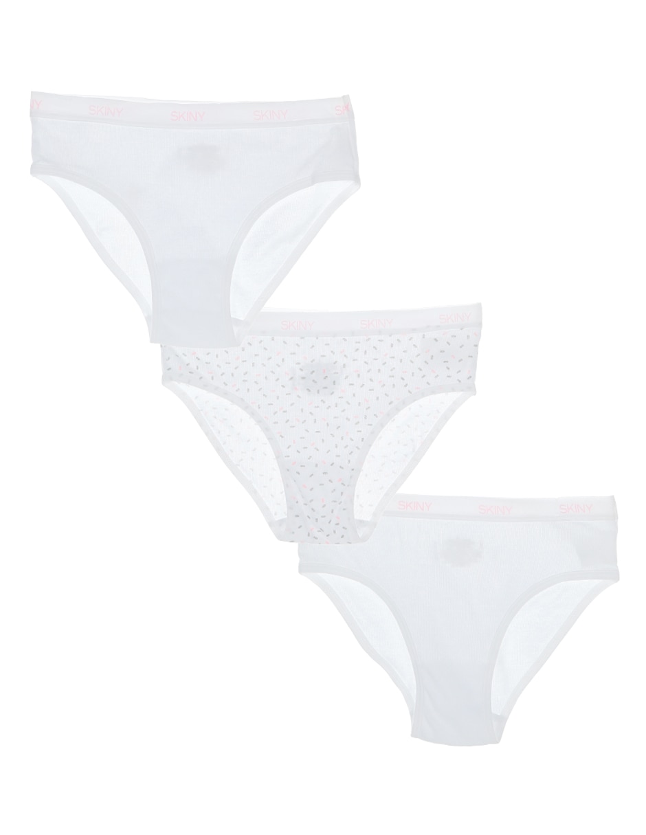 Set panty algodón para niña