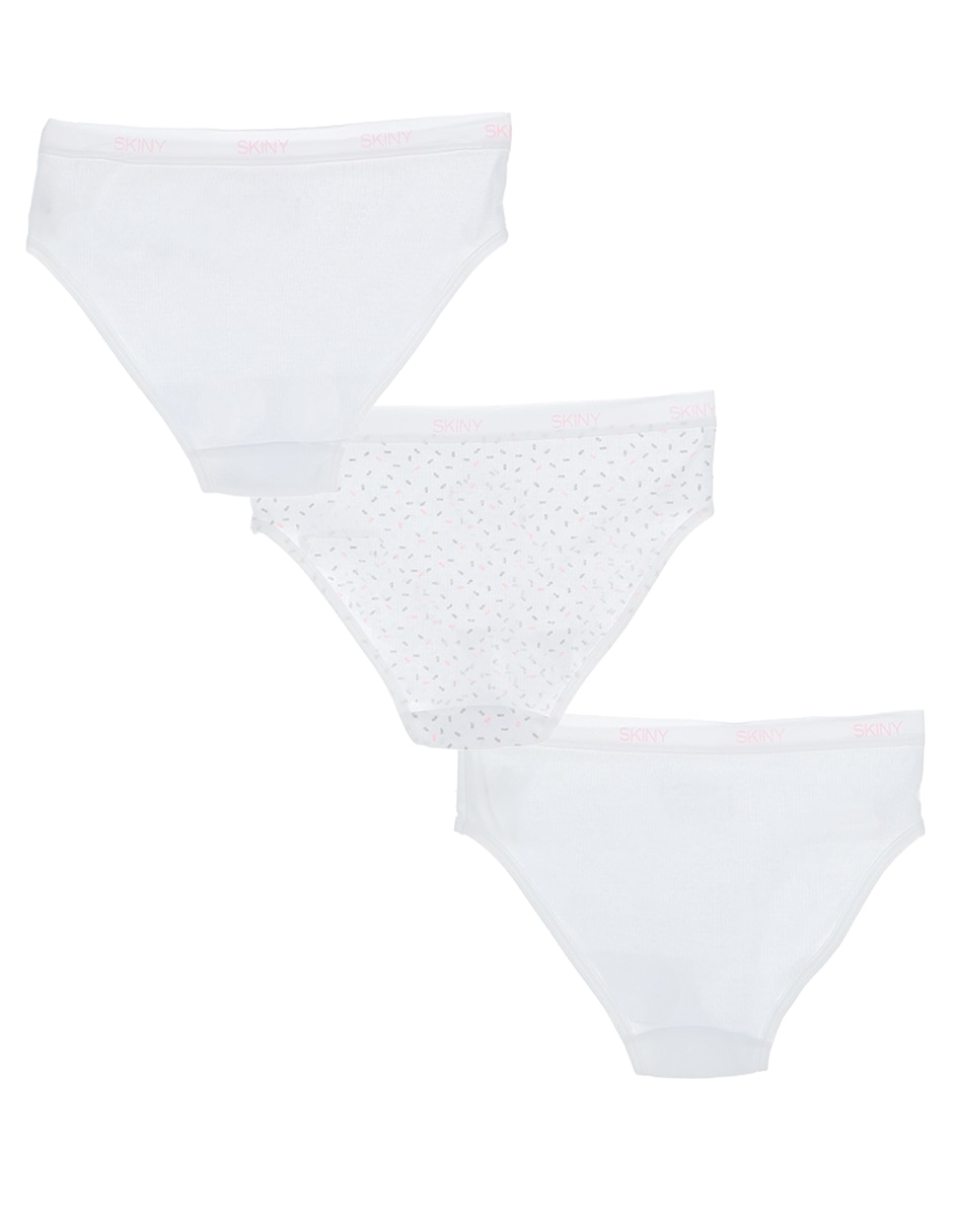 Set panty algodón para niña 2