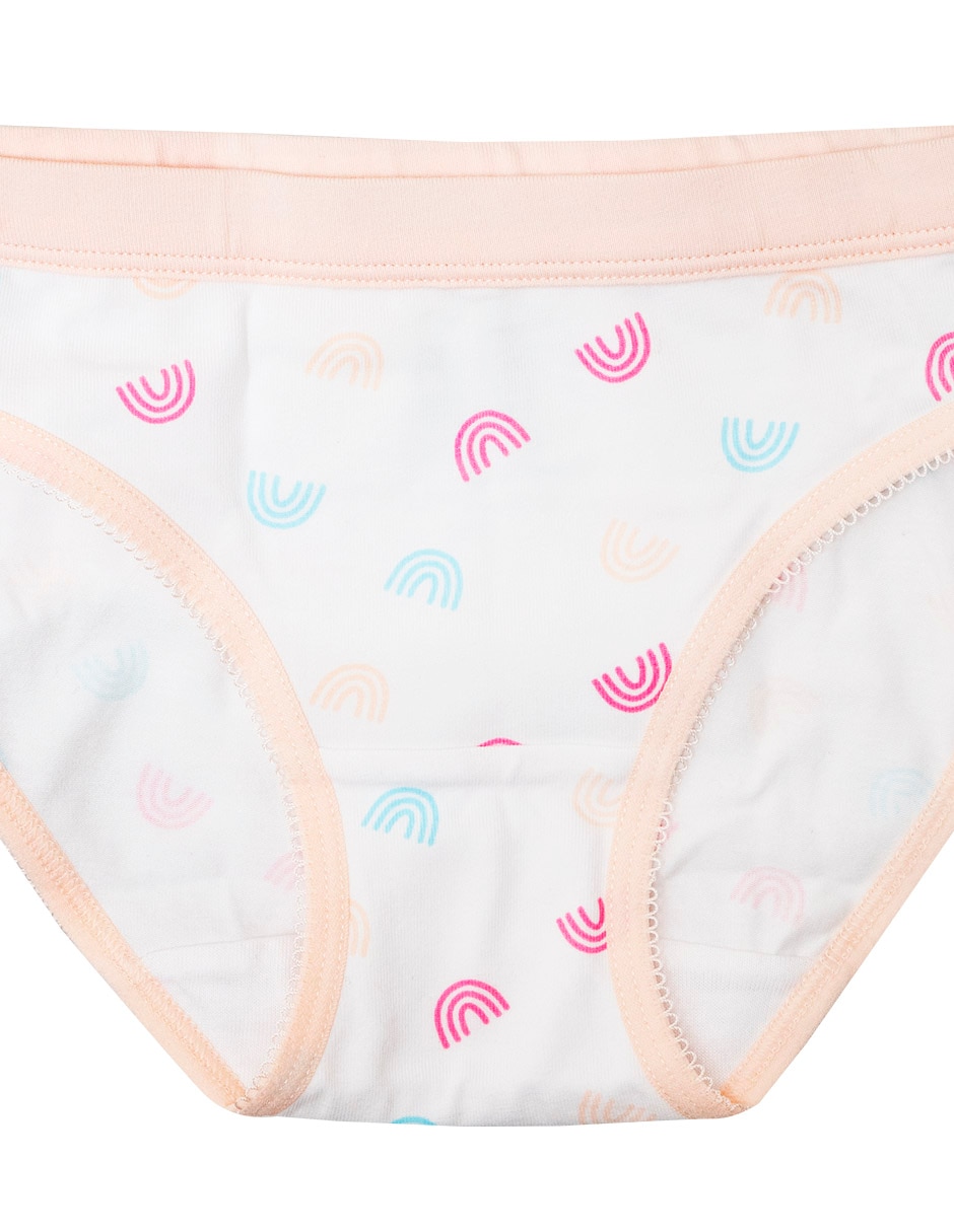 Set bikini algodón para niña 3