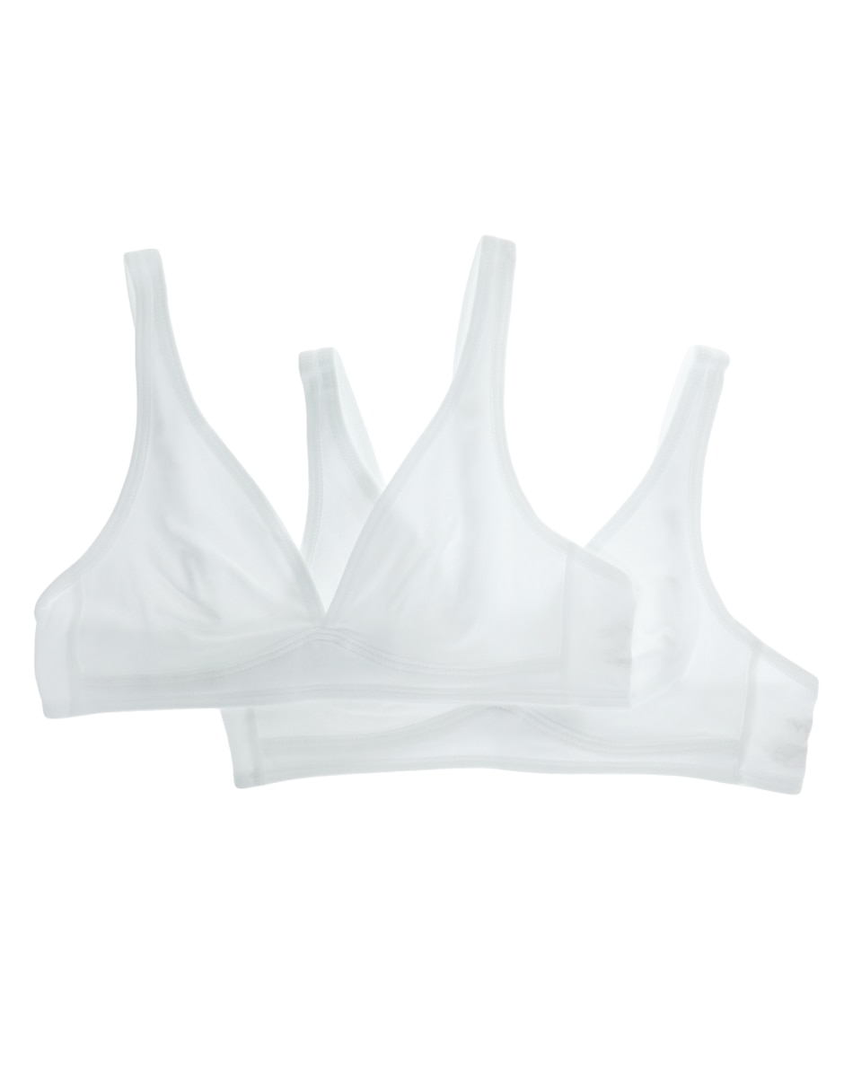 Set brassiere demi para niña