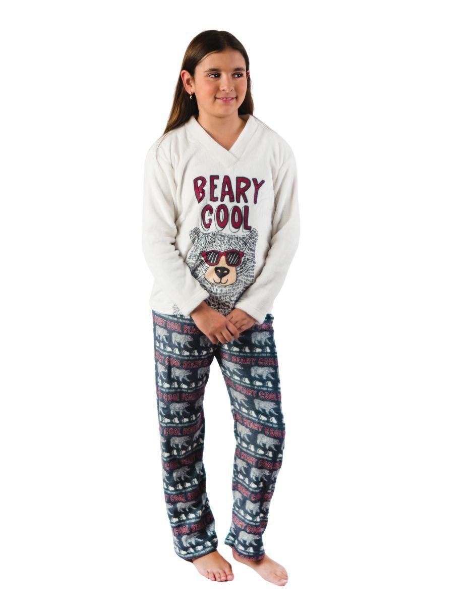 Conjunto pijama Oso Cool para niña 2