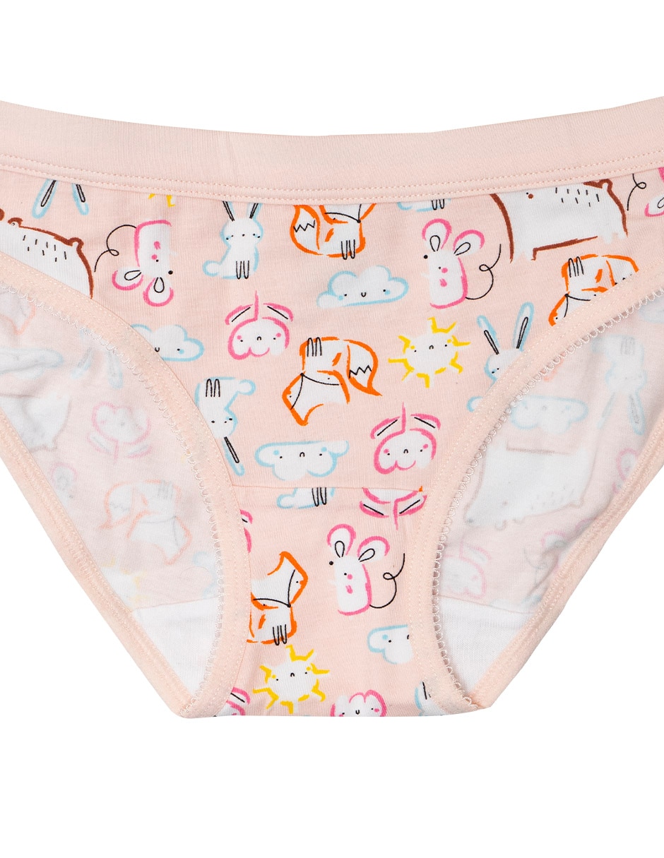 Set bikini algodón para niña 13