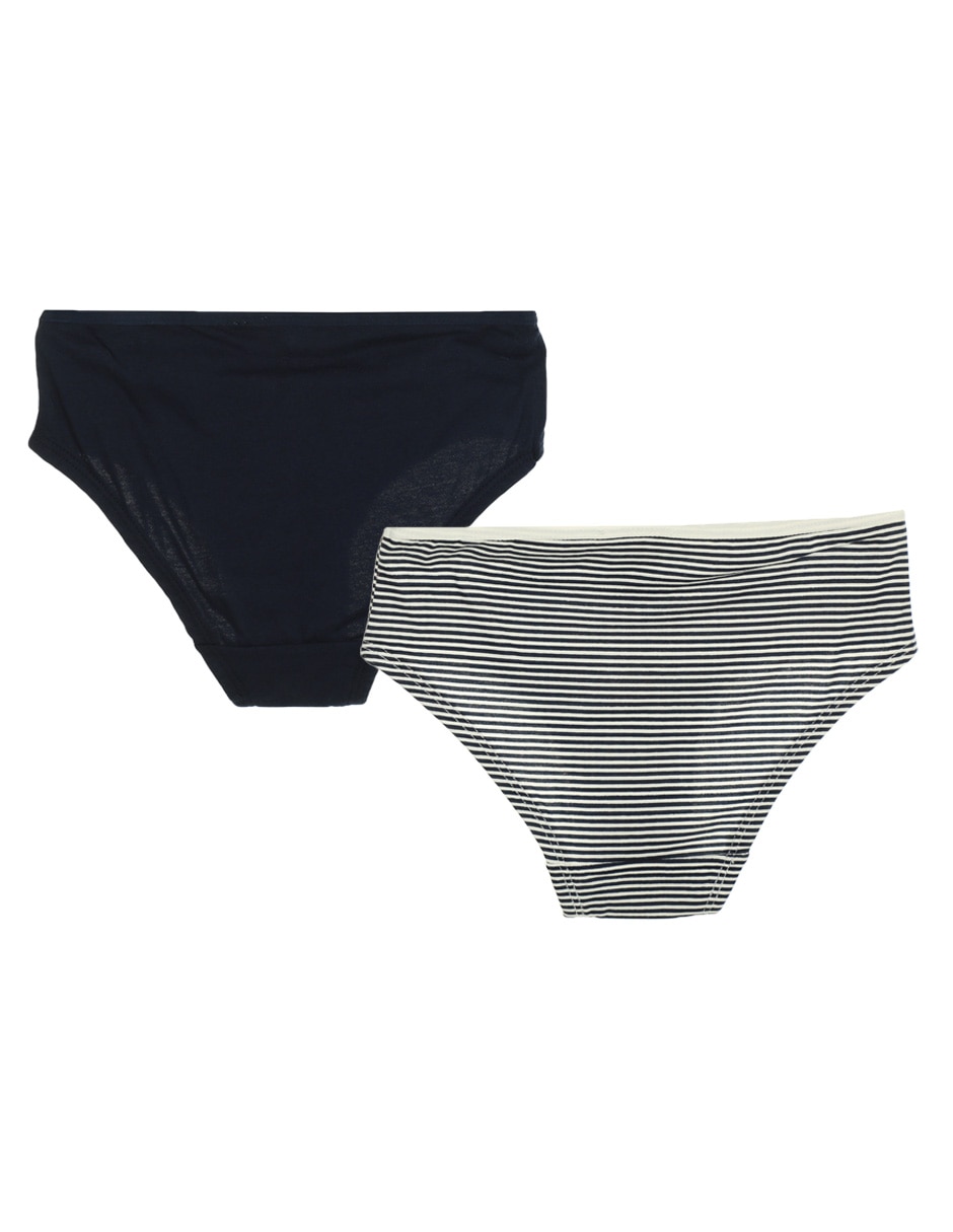 Set panty de algodón para niña