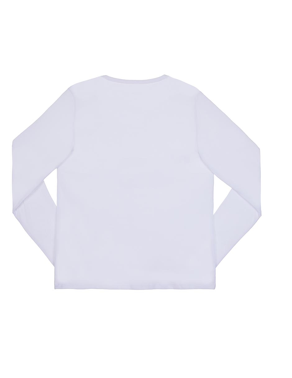Camiseta cuello redondo para niña 2