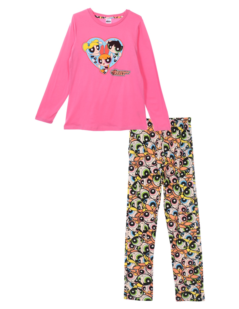 Conjunto Pijama Pijamas De Las Chicas Superpoderosas Pantalon De