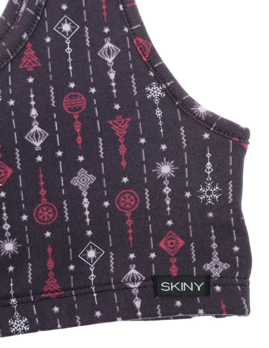 Top navideño Snow Lover de algodón para niña 3