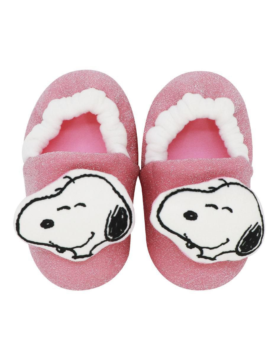 Pantufla Snoopy para niña 3