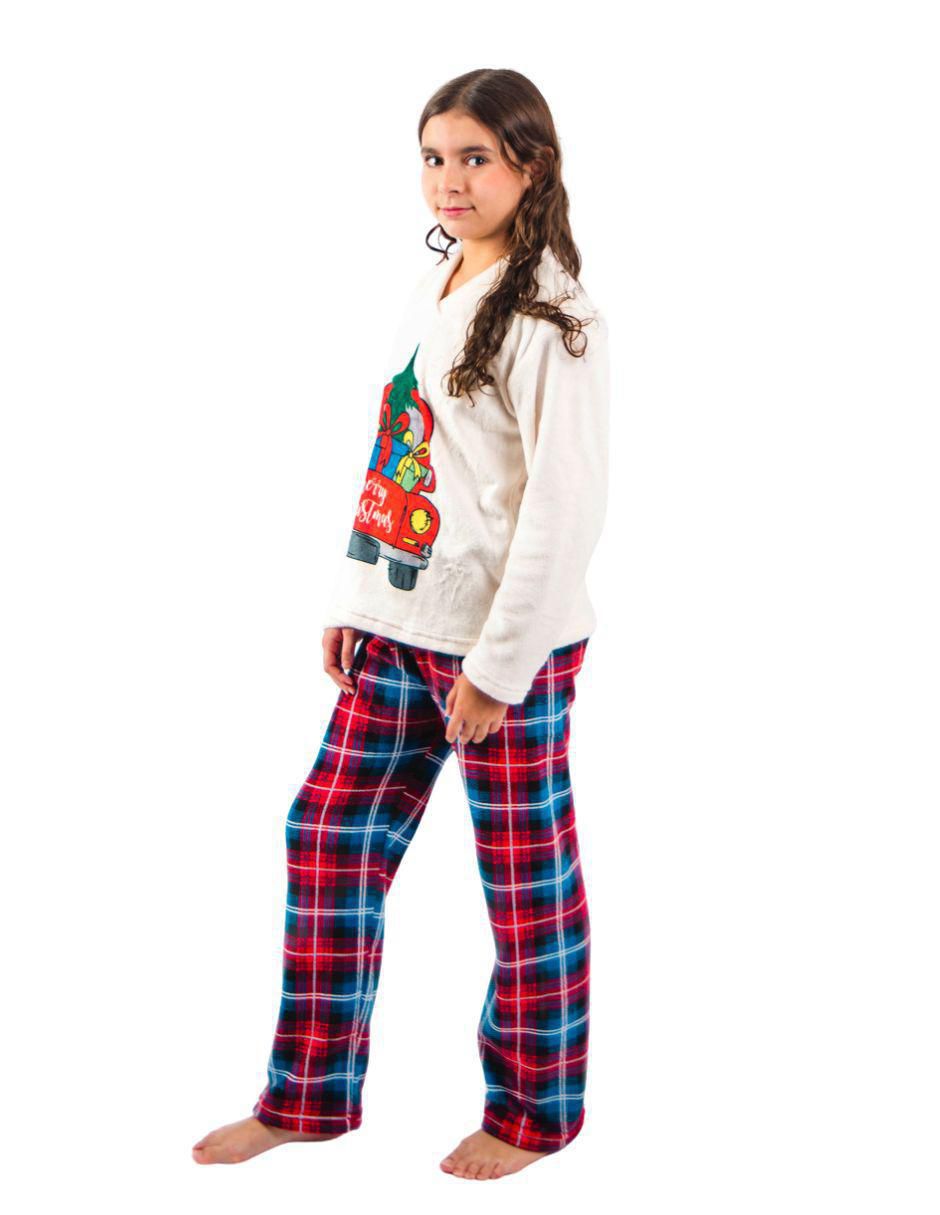 Conjunto pijama Navidad para niña 4
