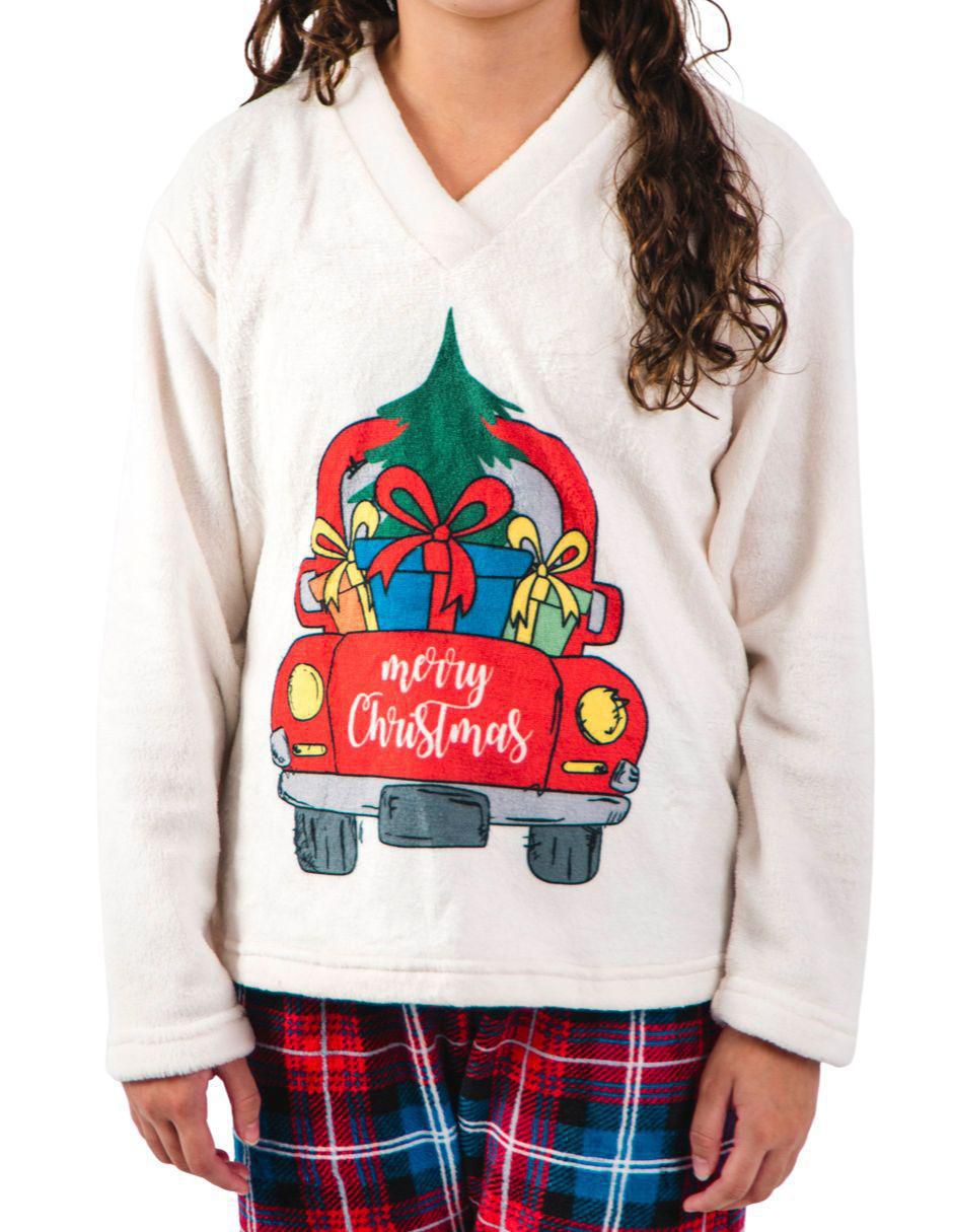 Conjunto pijama Navidad para niña 5