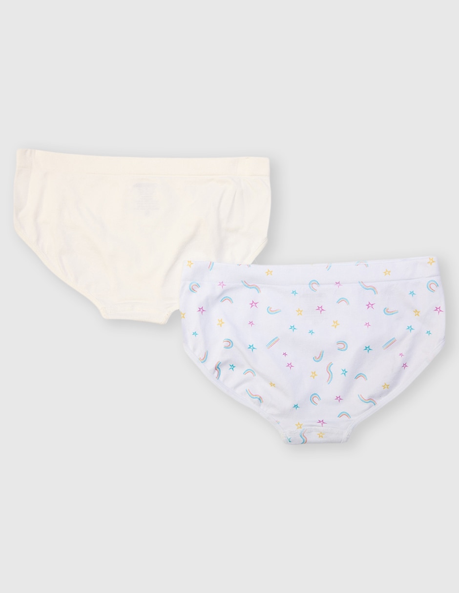 Set Panty de algodón para niña