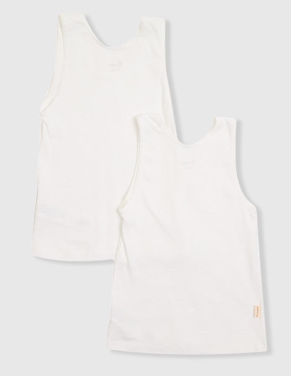 Set camiseta cuello redondo para niña 2