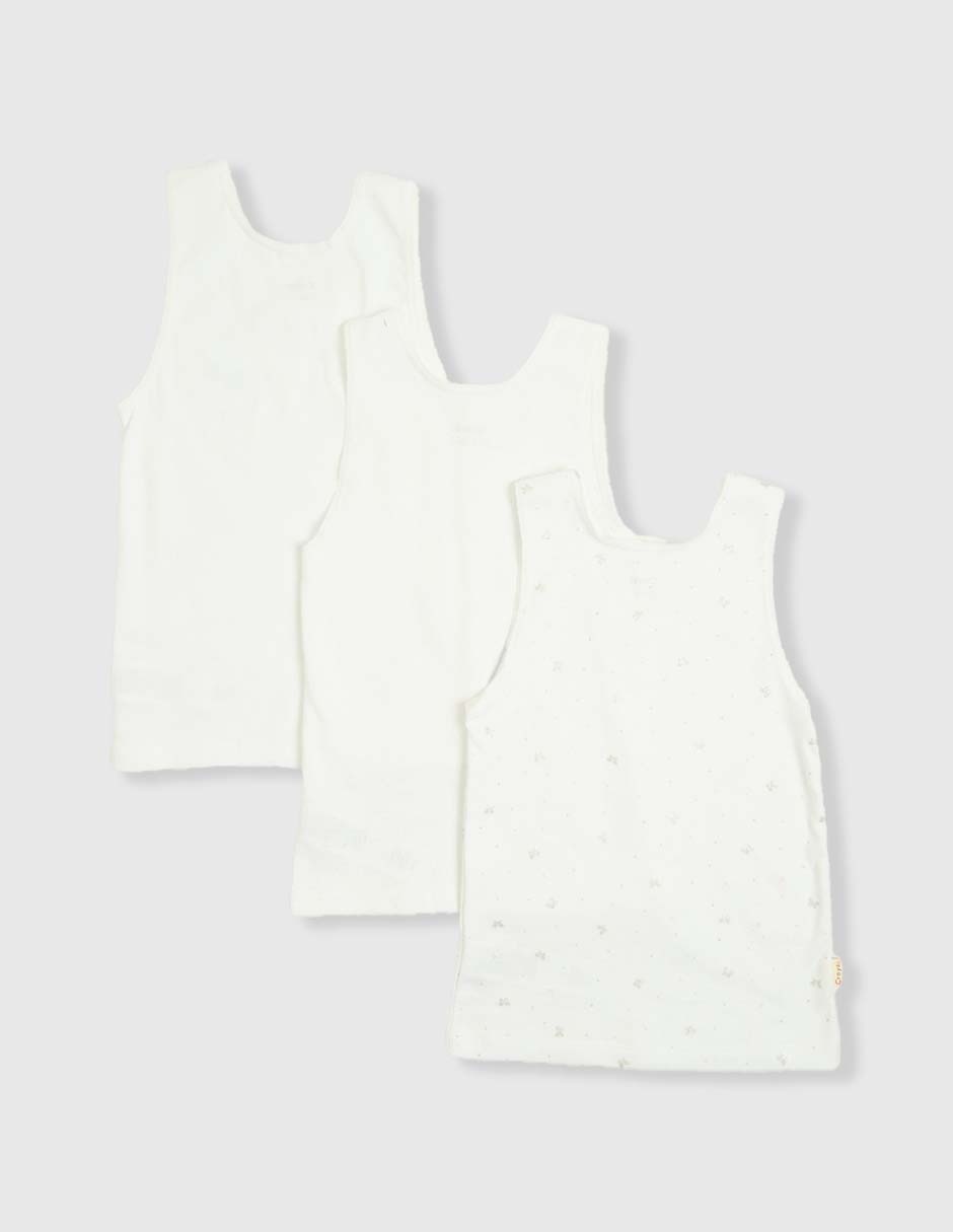Set camiseta cuello redondo para niña 2