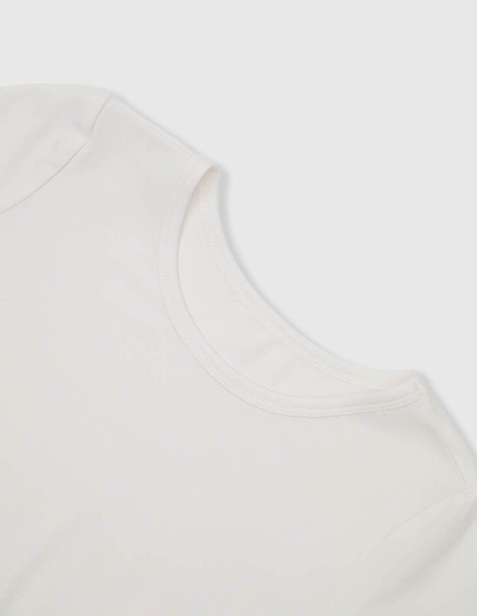 Camiseta cuello redondo para niña 3