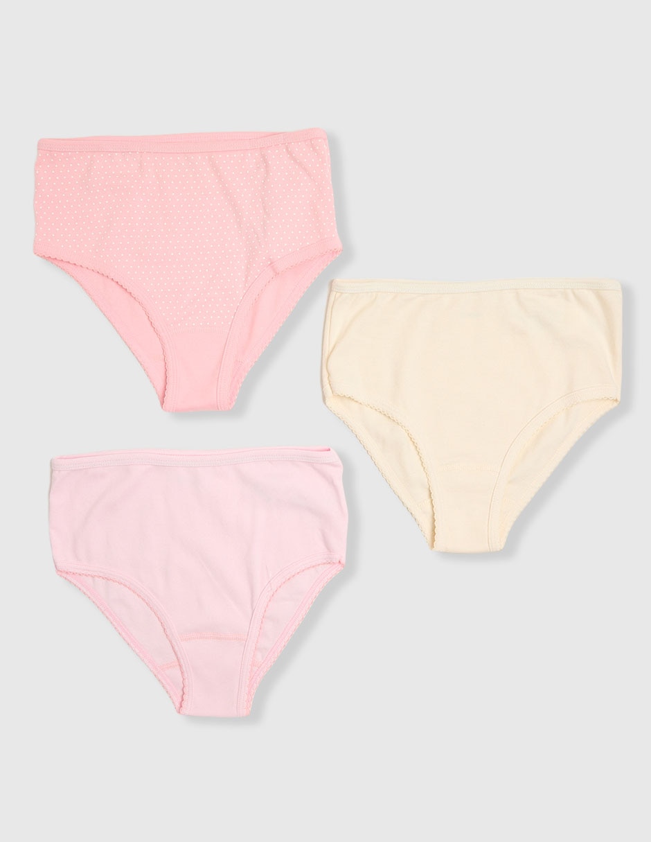 Set calzón de algodón para niña 1
