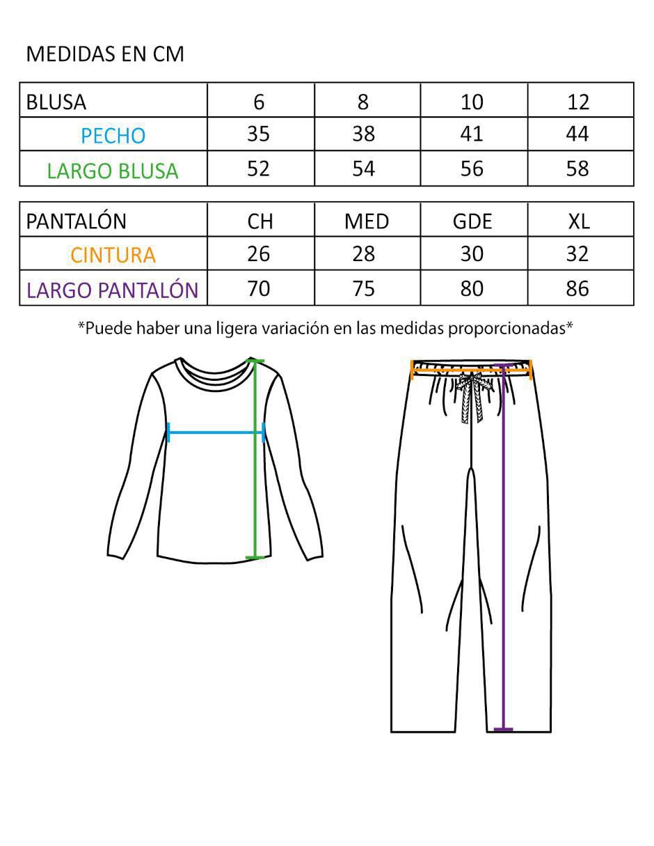 Conjunto pijama para niña 4