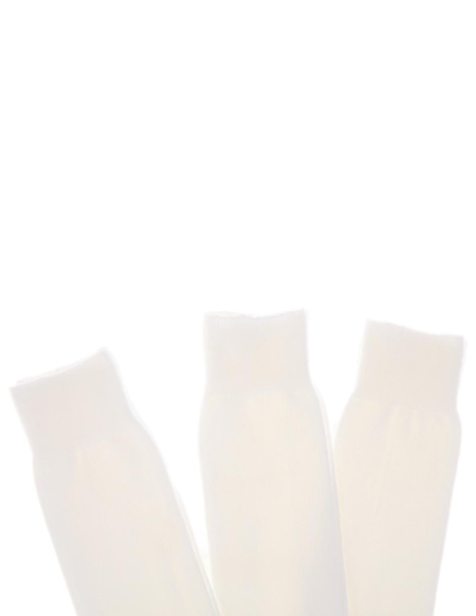 Set calceta de algodón para niña 3 pares