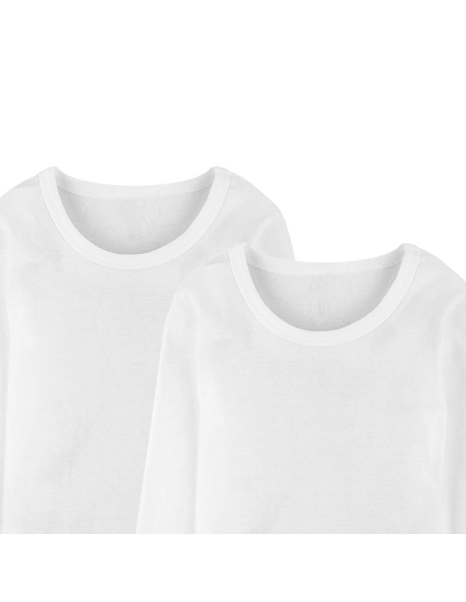 Set camiseta cuello redondo para niña 4