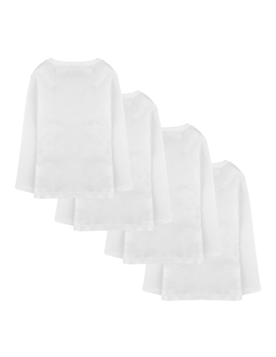 Set camiseta cuello redondo para niña 5
