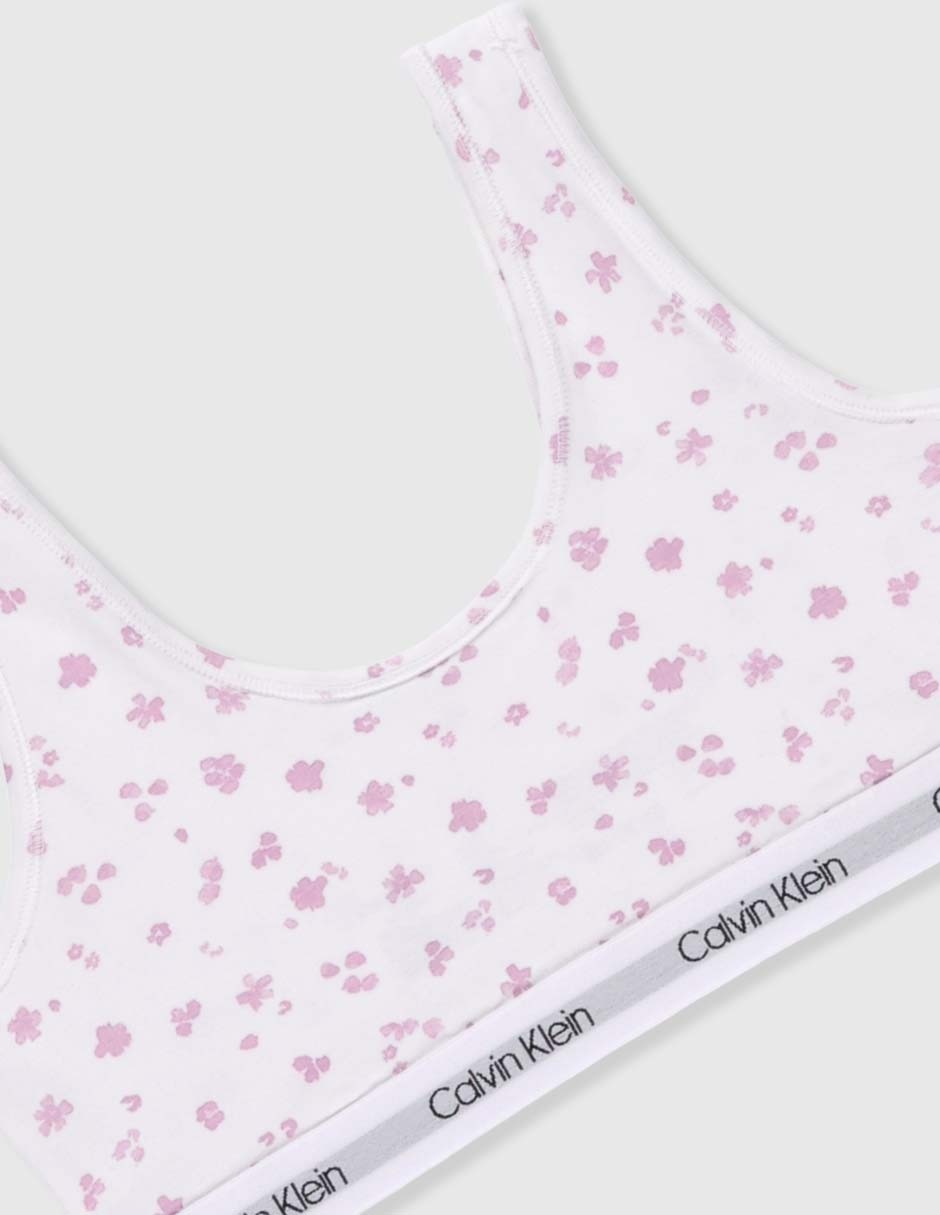 Set corpiño de algodón para niña 4