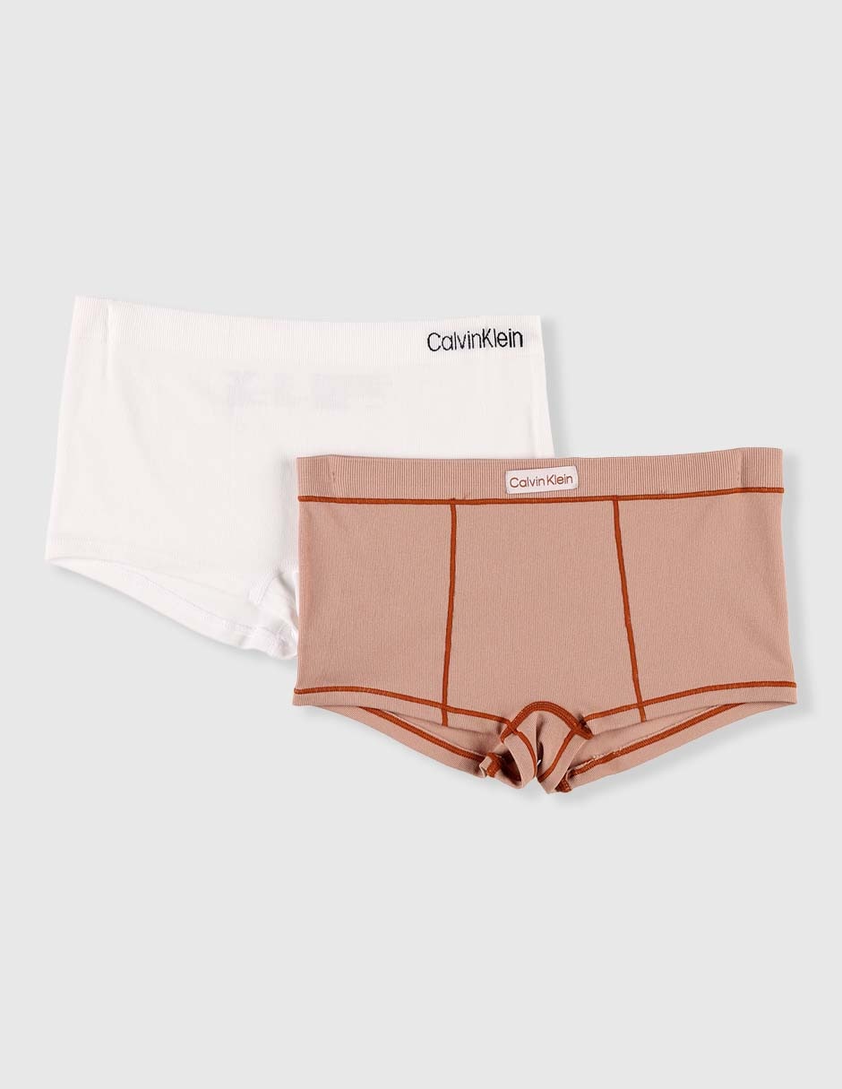 Set bóxer de poliamida para niña Set bóxer de poliamida para niña