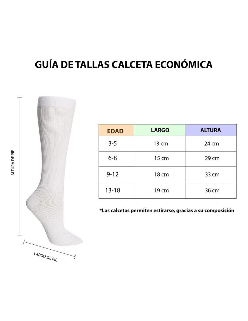 Set de calceta de algodón para niña 6 pares 7