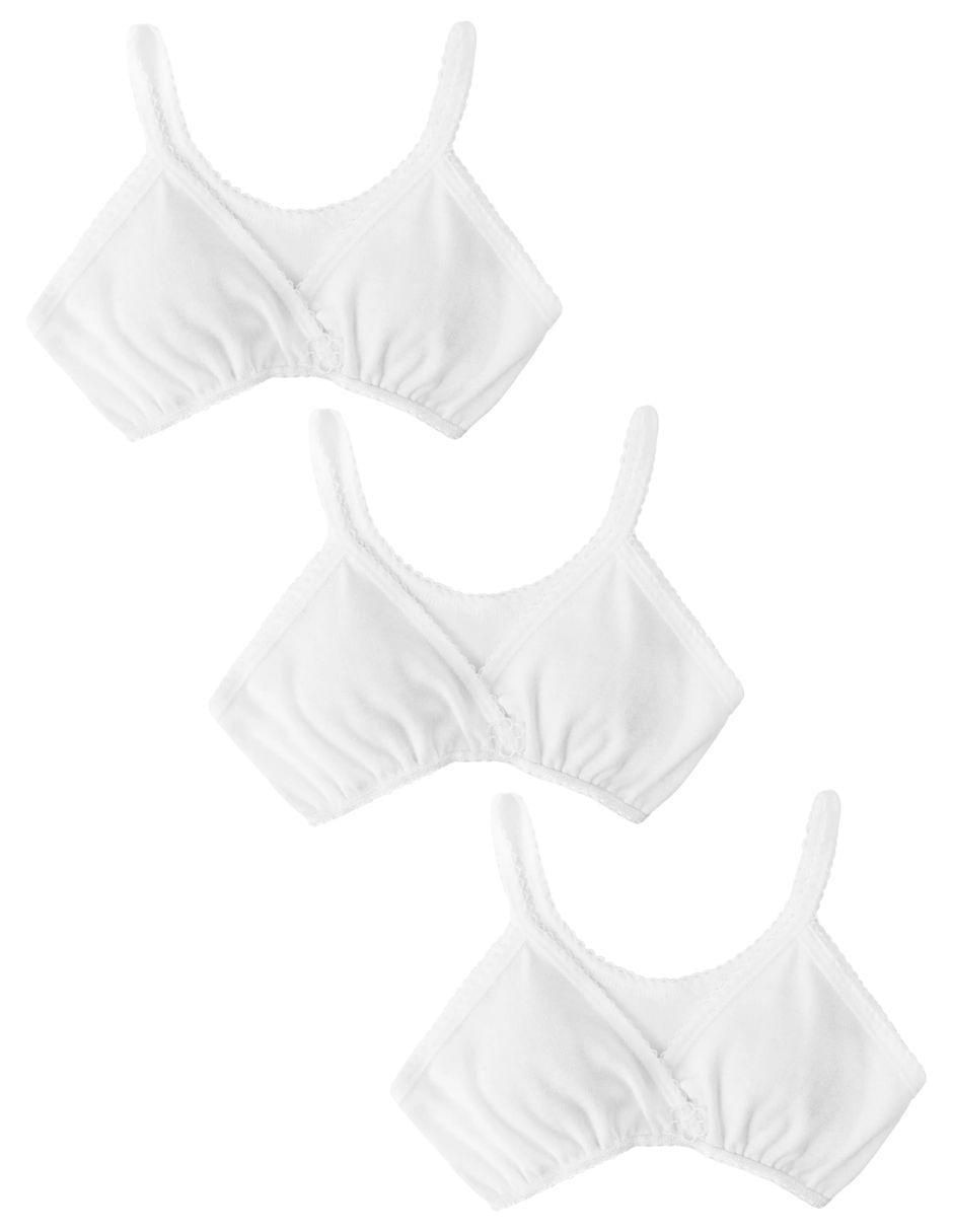 Set corpiño de algodón para niña