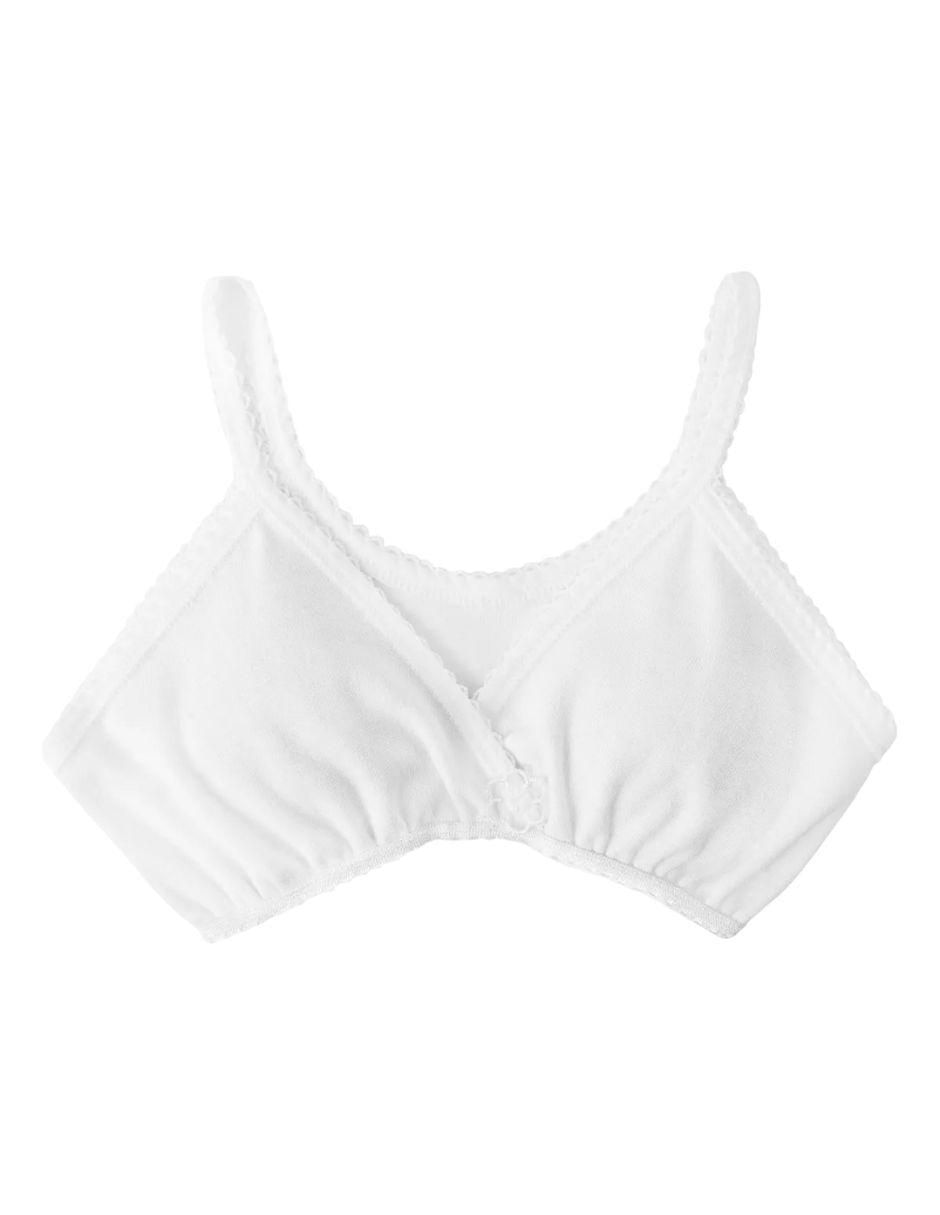 Set corpiño de algodón para niña 2