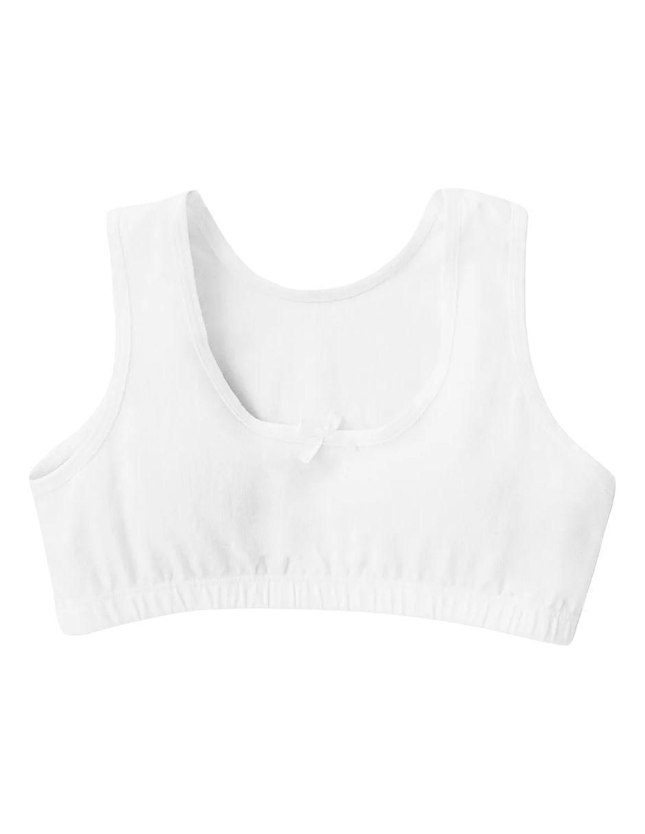 Set corpiño de algodón para niña 2