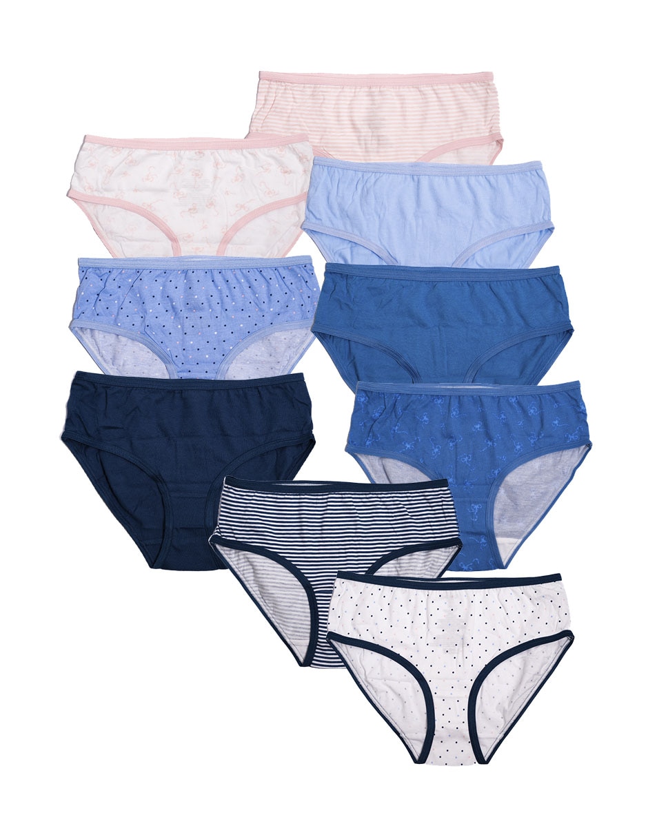 Set calzón de algodón para niña