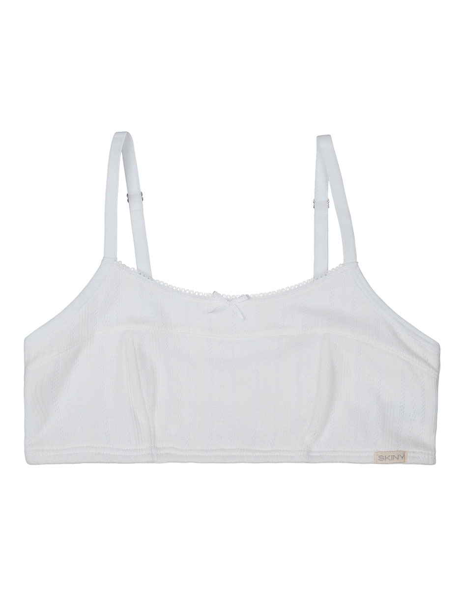 Top Pointelle Essentials para niña