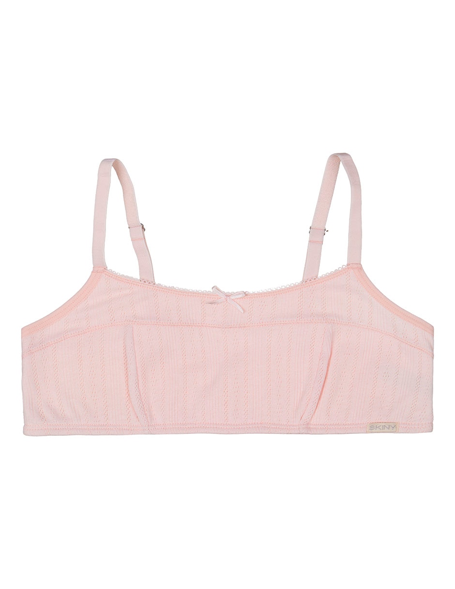 TOP SKINY POLIÉSTER, 14, NARANJA CLARO