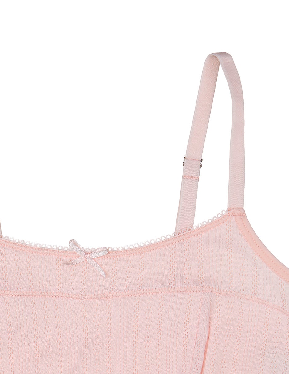TOP SKINY POLIÉSTER, 16, NARANJA CLARO