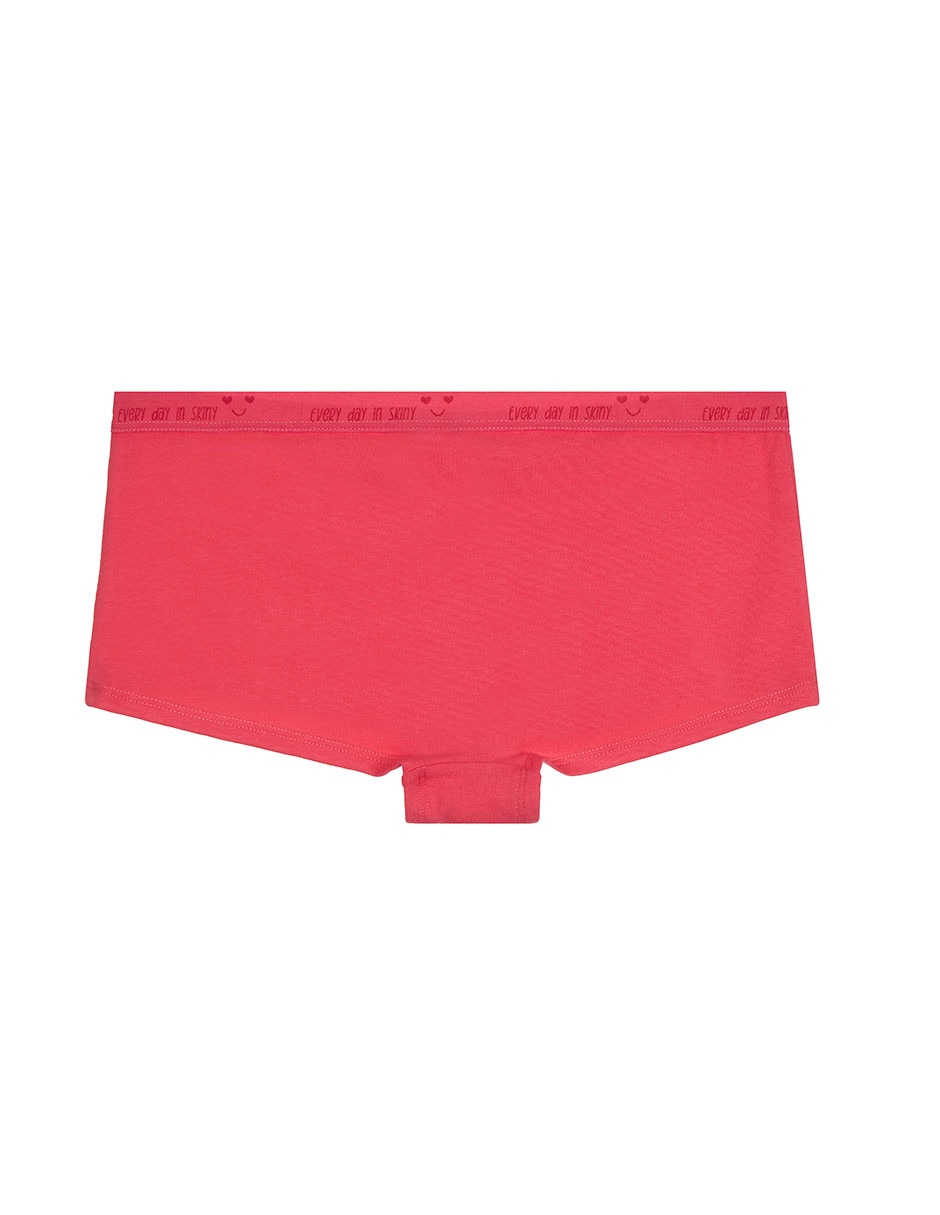 Set bóxer de algodón para niña 4
