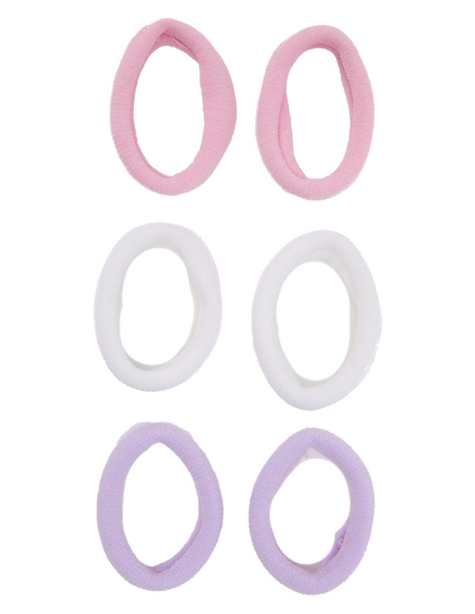 Set de calcetín antiderrapante de algodón para niña 3 pares 5