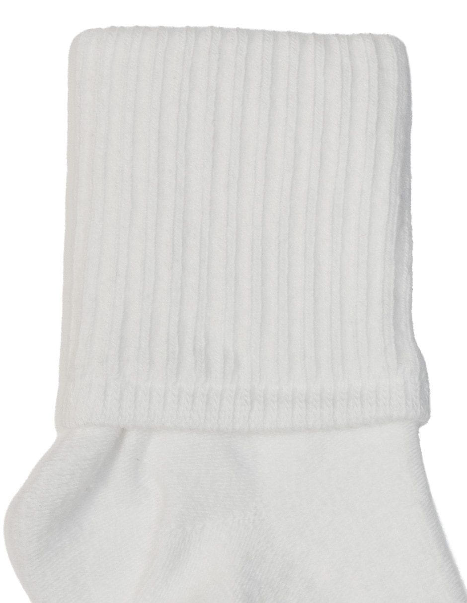 Set de calcetín antiderrapante de algodón para niña 3 pares 5