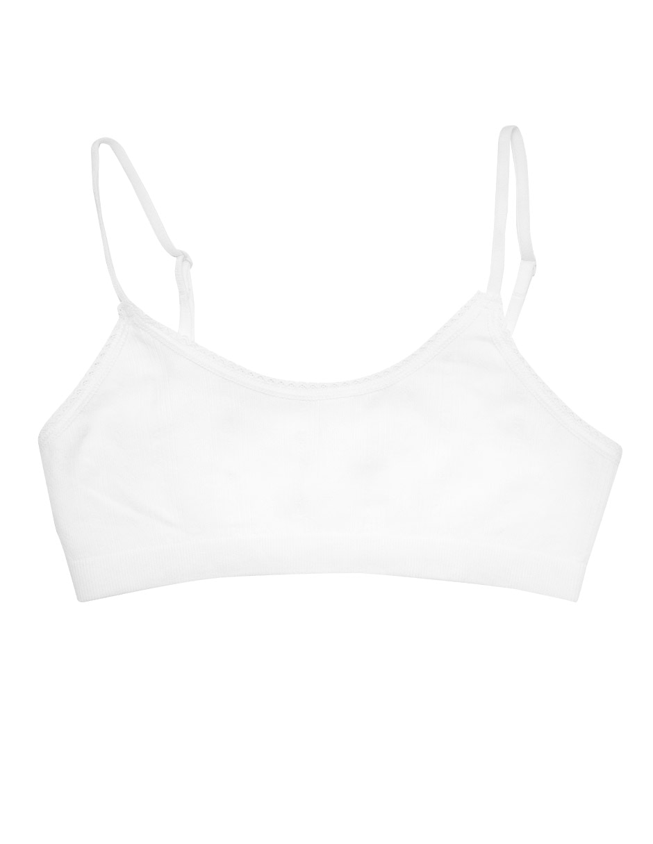 Set corpiño de algodón para niña 4