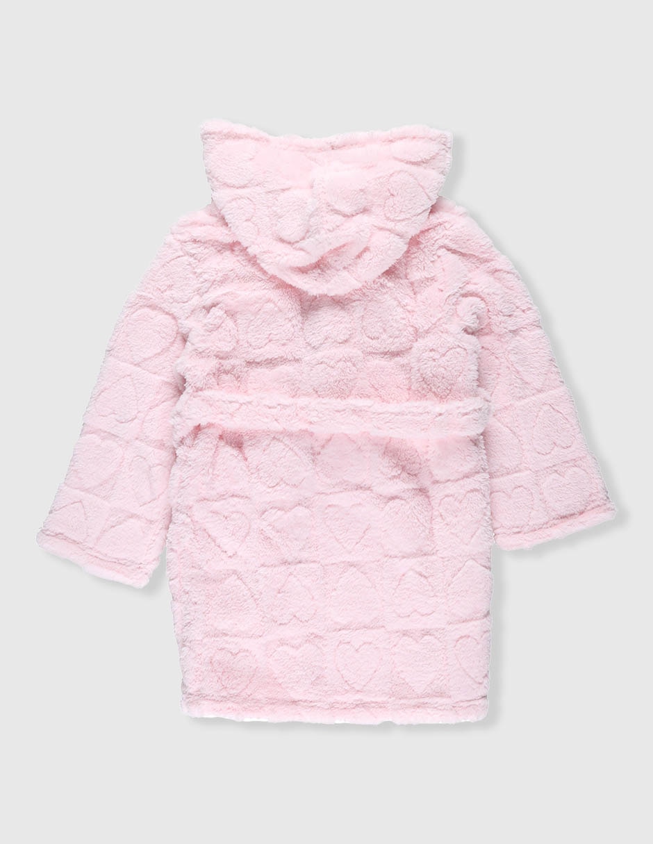 Bata de baño con gorro para niña 2