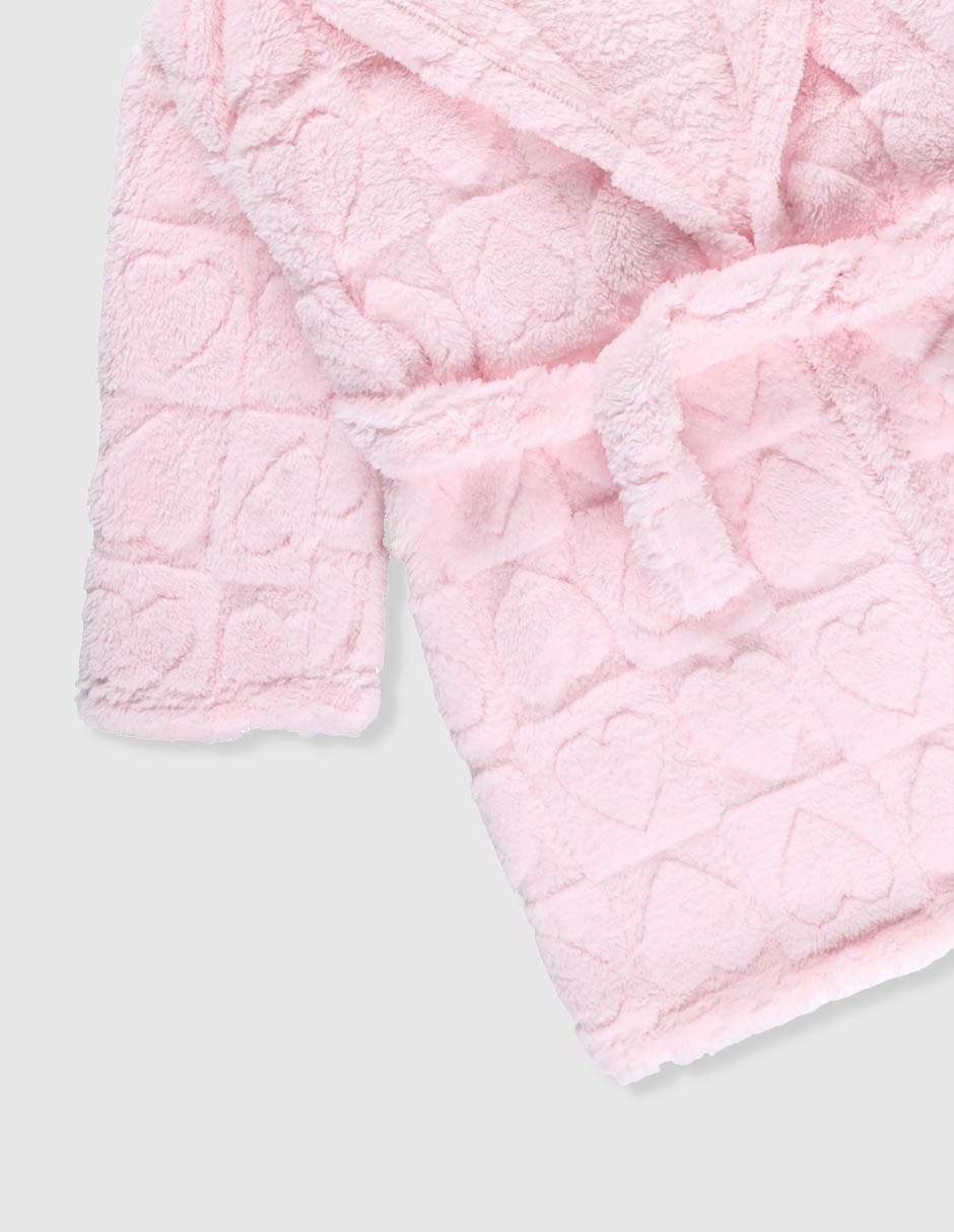Bata de baño con gorro para niña 4