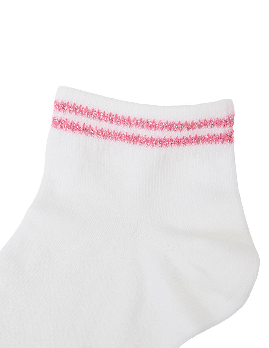 Set de tín de algodón para niña 2 pares 2