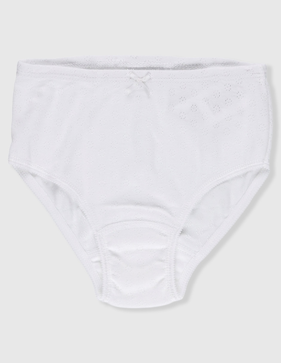Set panty de algodón para niña 5